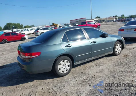 2004 Honda Accord 2.4 Lx из США, поврежденный, VIN 1HGCM56314A047099